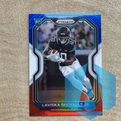 2020 Panini Prizm RC Red White Blue Prizm Laviska Shenault Jr. #350 Rookie
